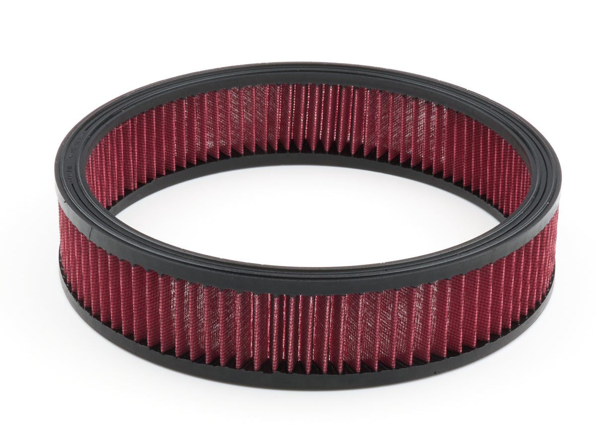 14in x 3in Round Air Filter Red
