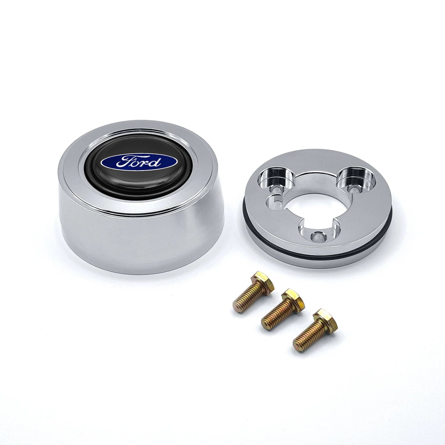 Billet Horn Button Ford