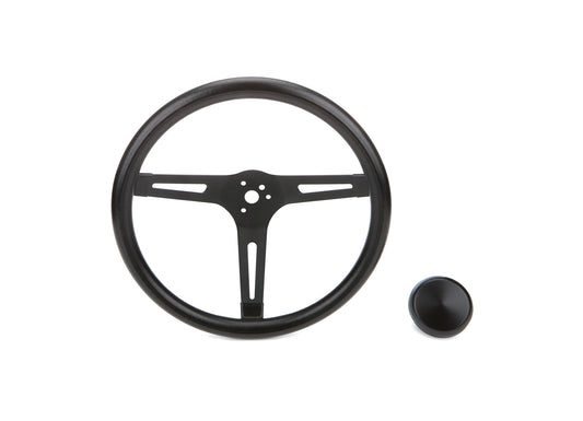 Classic Series Black Slotted Steering Wheel