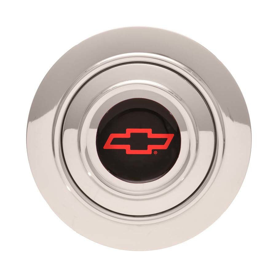 GT9 Horn Button Chevy Bow Tie Red