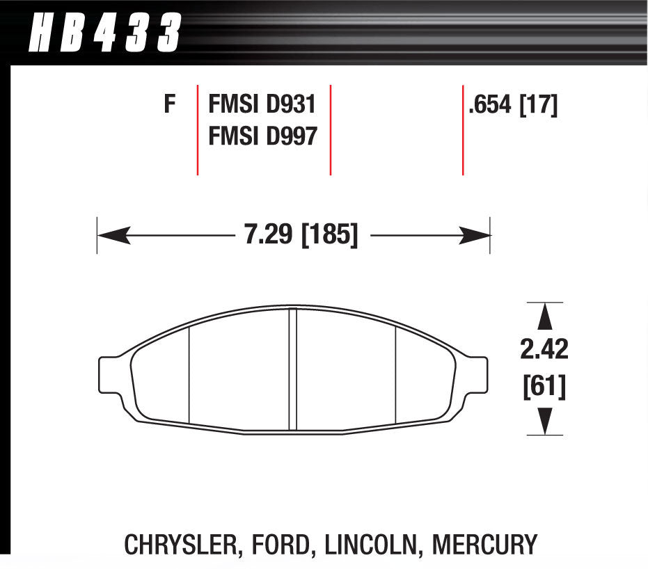 Performance Street Brake Pads (4)