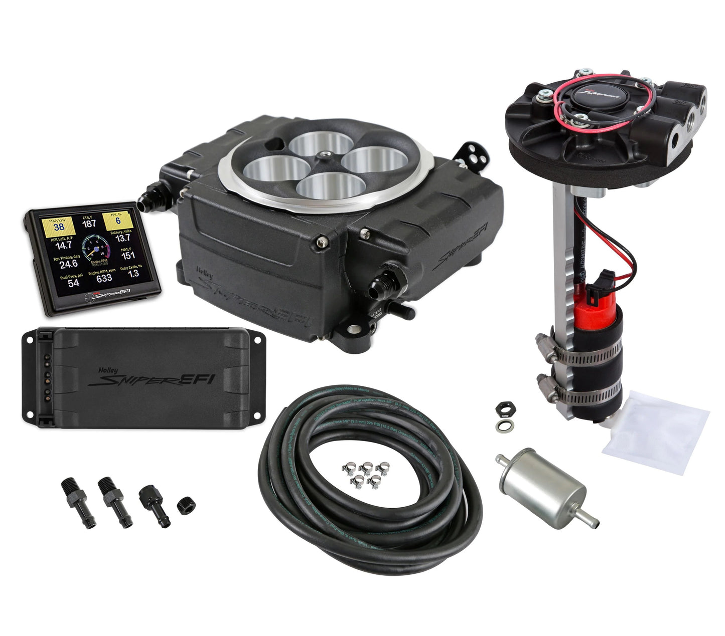 Sniper 2 EFI Kit  w/PDM Black