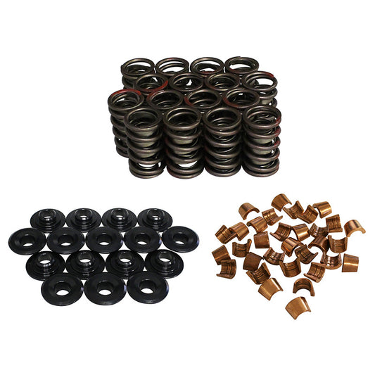 1.514 Dual Valve Spring & Retainer Kit w/Damper