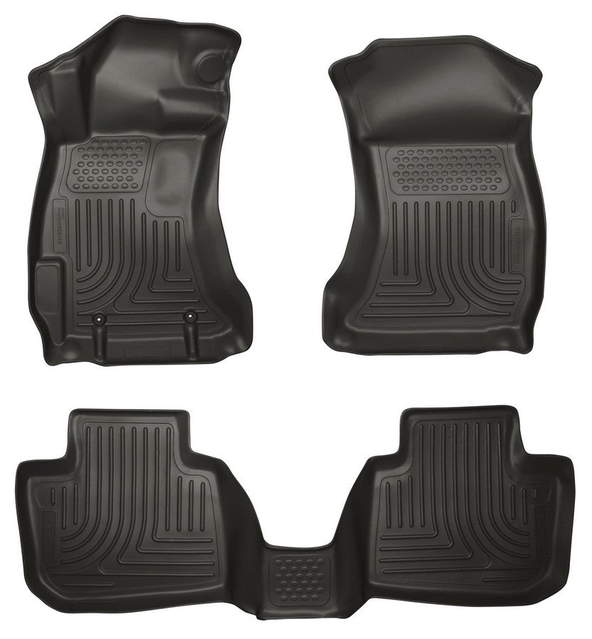 12- Subaru Impreza Front /2nd Floor Liners Black