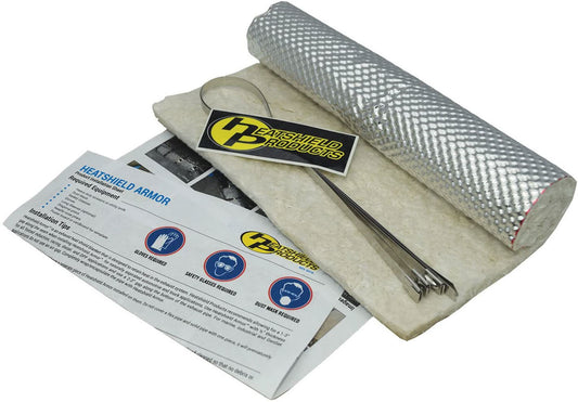 Heatshield Armor Kit w/ ties 12 in x 10 in