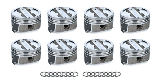 SBC Dish FHR Piston Set 4.030 Bore -18cc