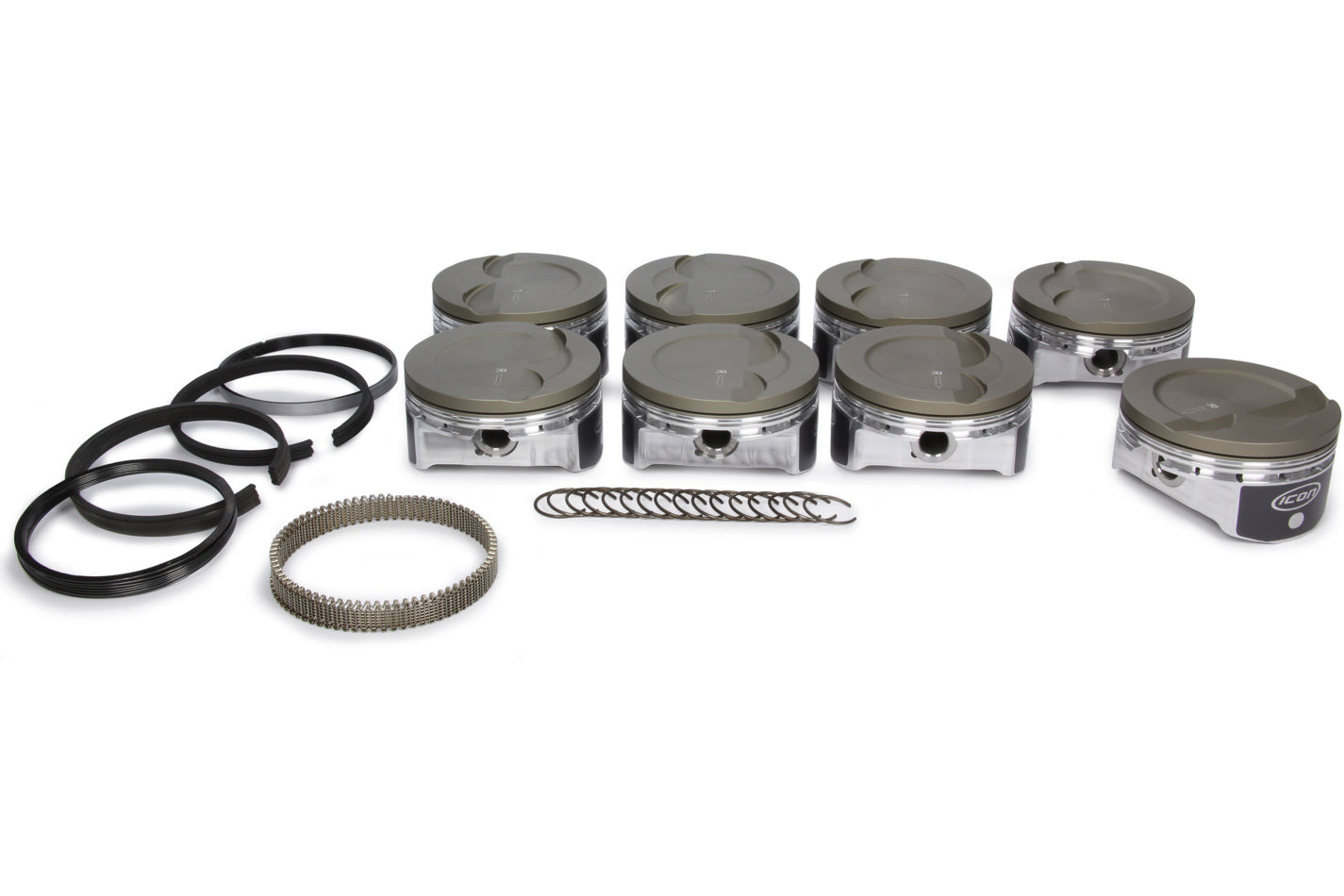 LS 6.0/6.2L Dish Forged Piston/Ring Set 4.010