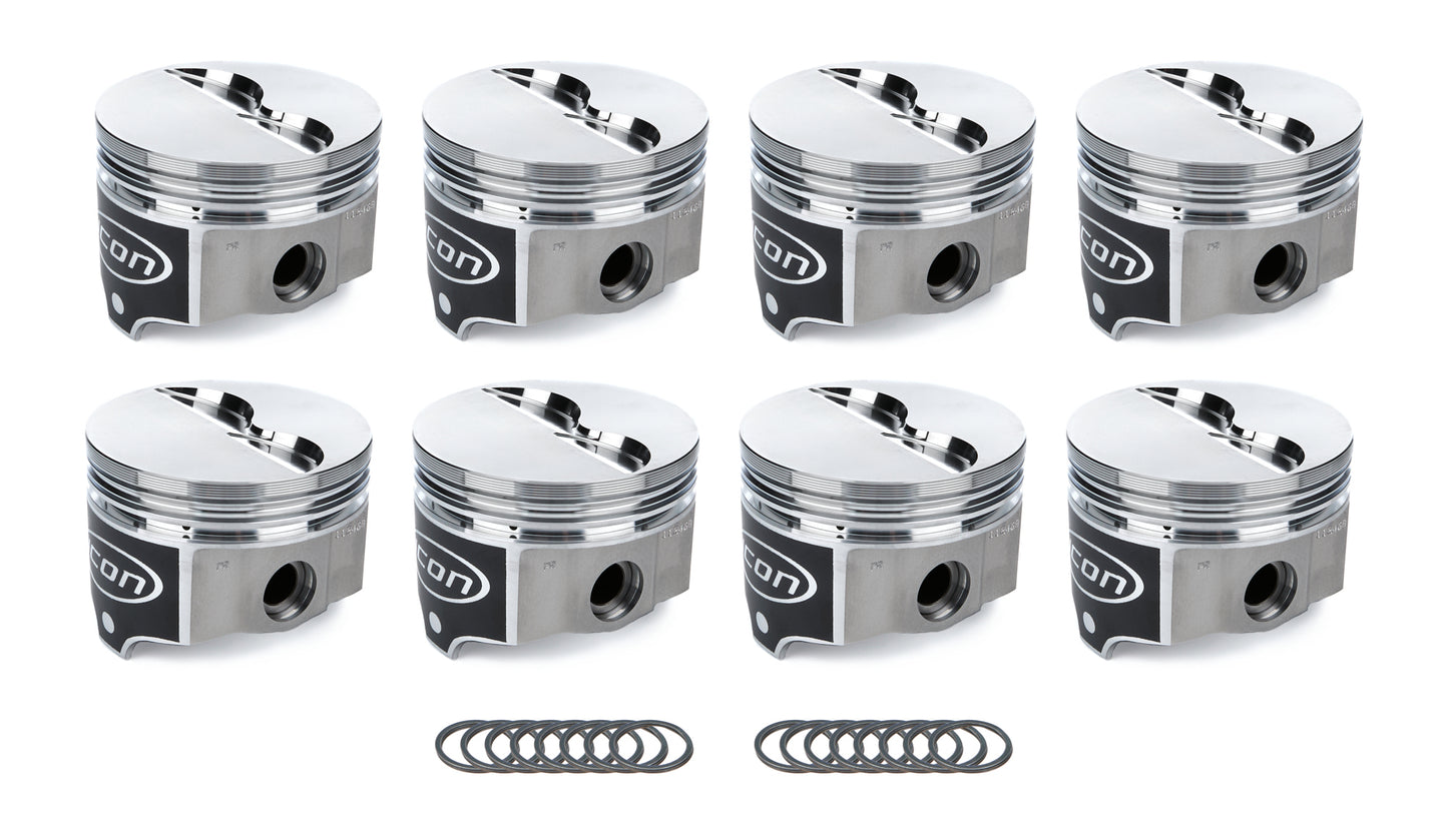 BBM F/T Piston Set 4.360 Bore -4.5cc