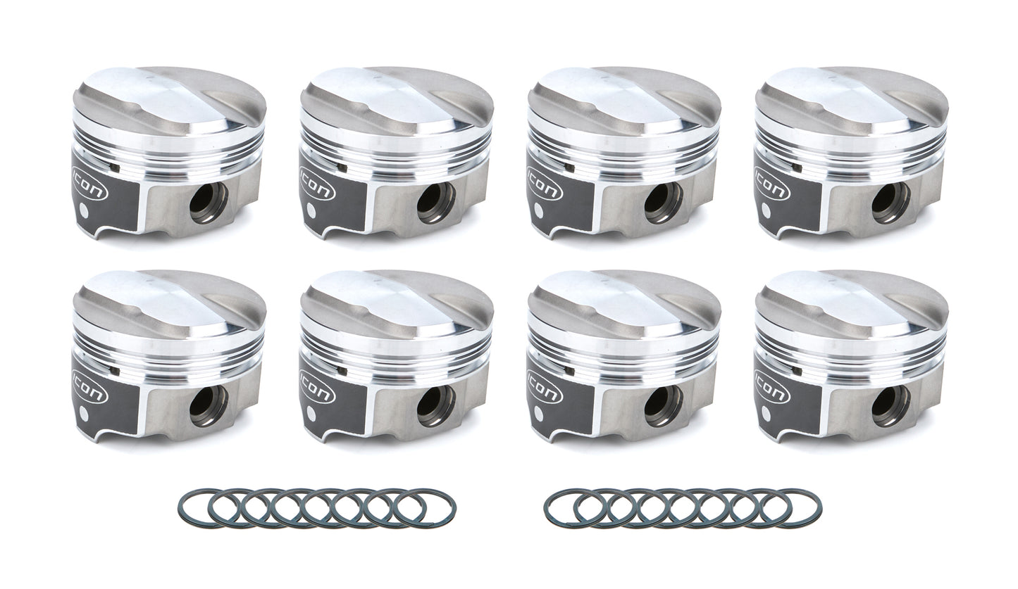 BBC FHR Dome Piston Set 4.125 Bore +17cc