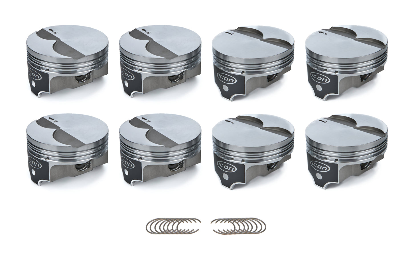 GM LS FT Piston Set 4.030 Bore -3.3cc