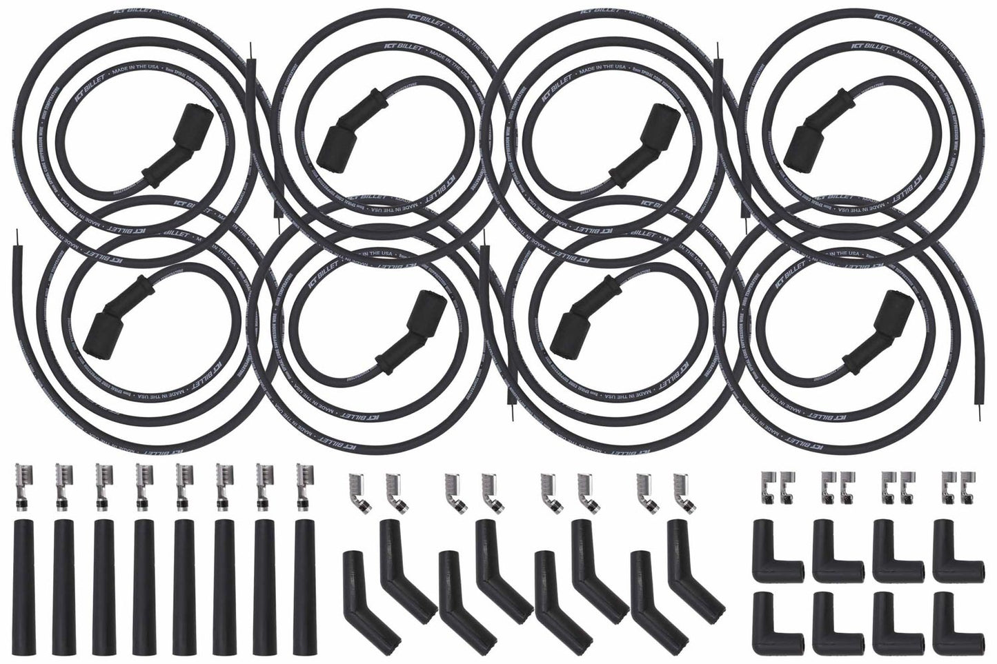 Universal Spark Plug Wir e Set Remote Coil