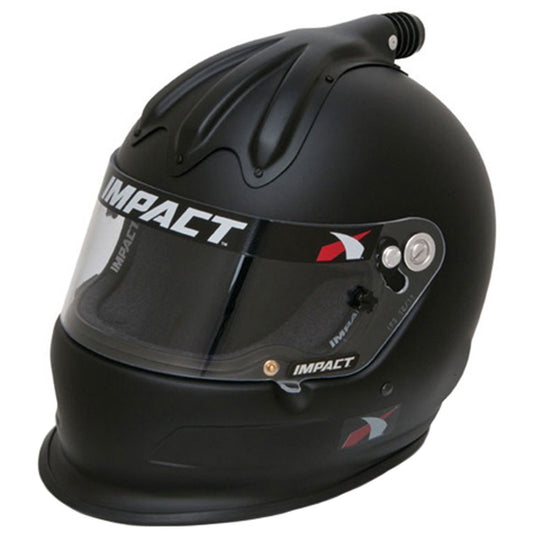 Helmet Super Charger Large Flat Black SA2020