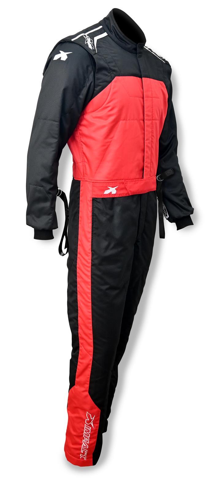 Suit Mini Racer 2.4 1pc X-Large Blk/Red