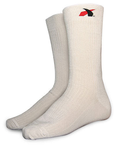 SOCKS NOMEX SFI3.3 MEDIUM WHITE