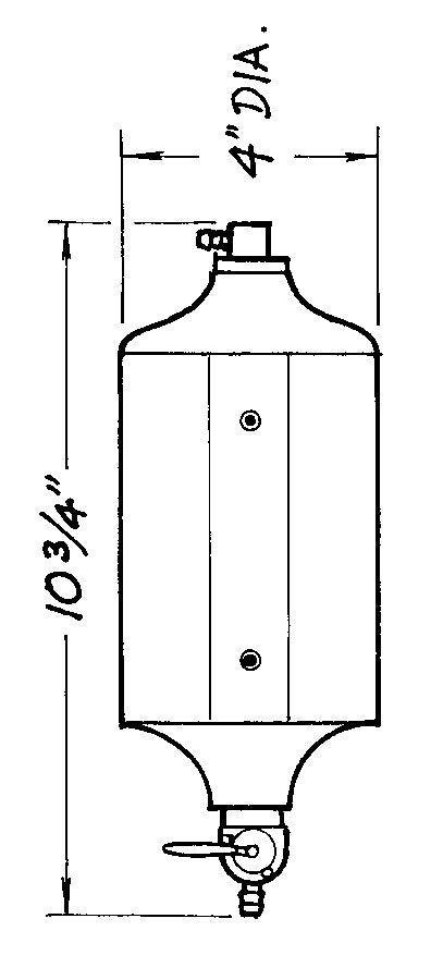 Black Radiator Catch Can 1qt.