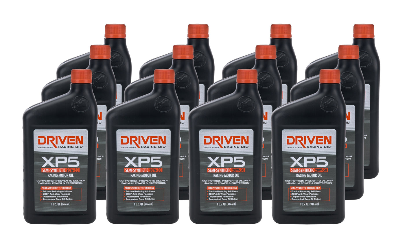 XP5 20w50 Semi-Synthetic Case 12 x 1 Quart