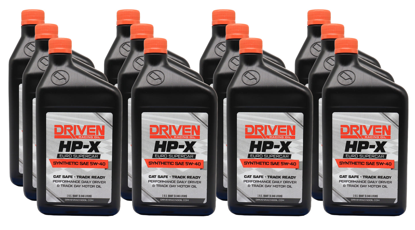 HP-X EURO 5W40 Motor Oil Case 12/Qt