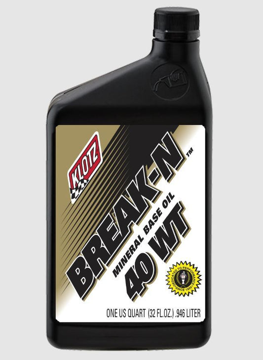 Break-N Mineral Base Oil 40WT 1 Quart