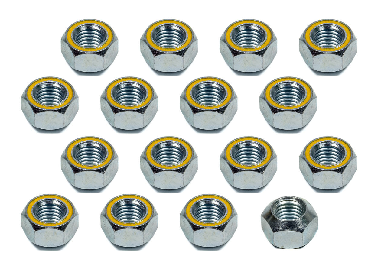 Lug Nut 20pk 5/8-11 Steel Refl. Yellow