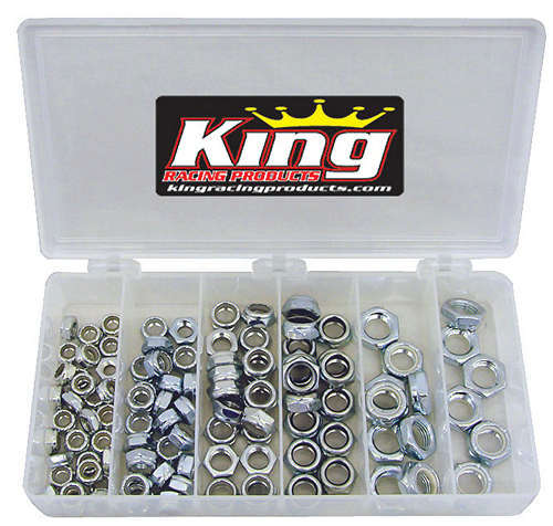 1/2in Steel Nut Kit 105pc