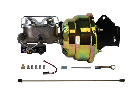 Hydraulic Kit Power Drum Brakes 8in Dual Booster