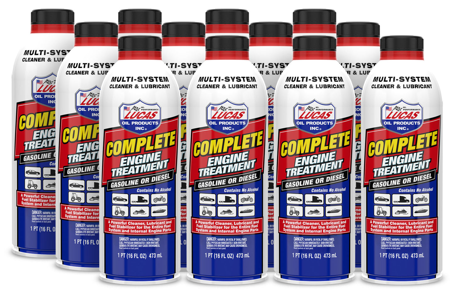 Complete Engine Treat Ment Case 12 x 16 Oz