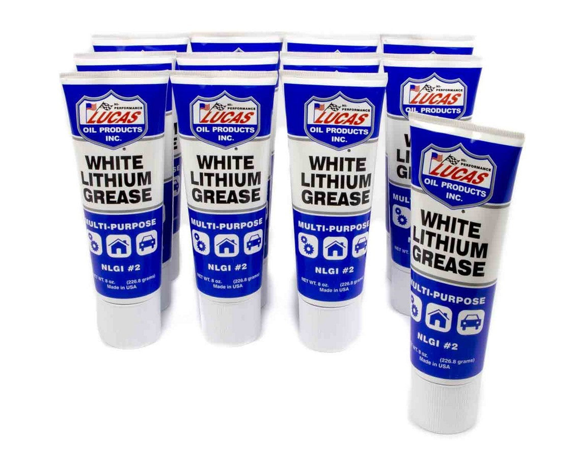 White Lithium Grease 12x8 Ounce