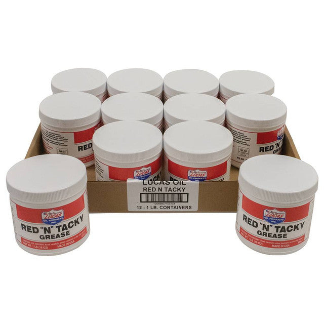 Red N Tacky Grease Case 12 x 1lb Tubs