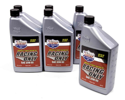 20w50 Racing Oil 6x1 Qt Semi-Synthetic