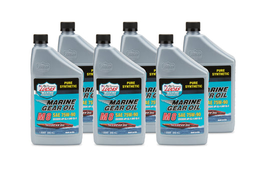 Marine Gear Oil M8 Case 6 x 1 Quart