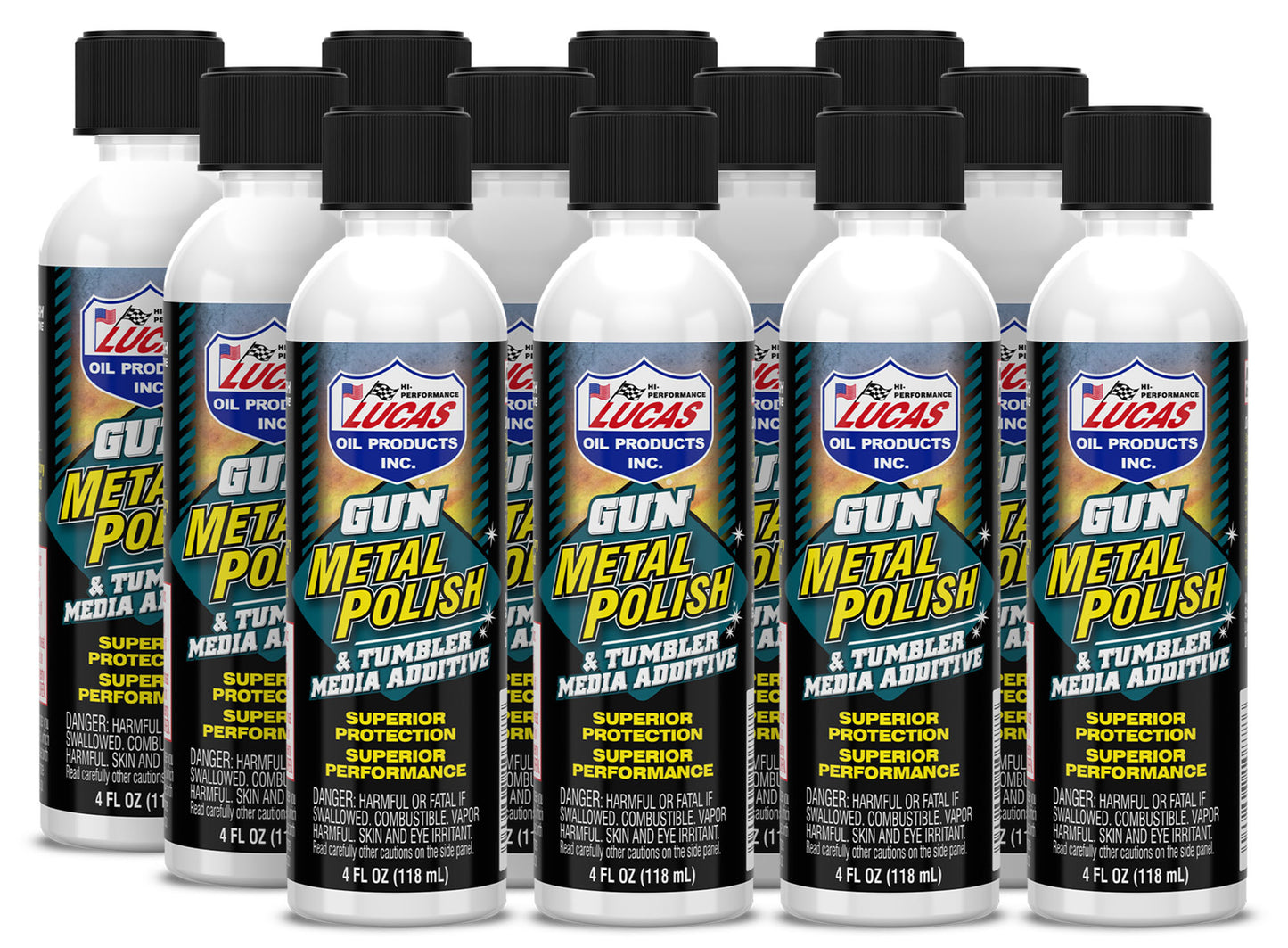 Gun Metal Polish Case 12 x 4 Ounce