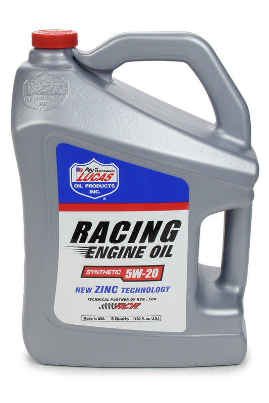 5w20 Synthetic Racing Oil 5 Quart Bottle