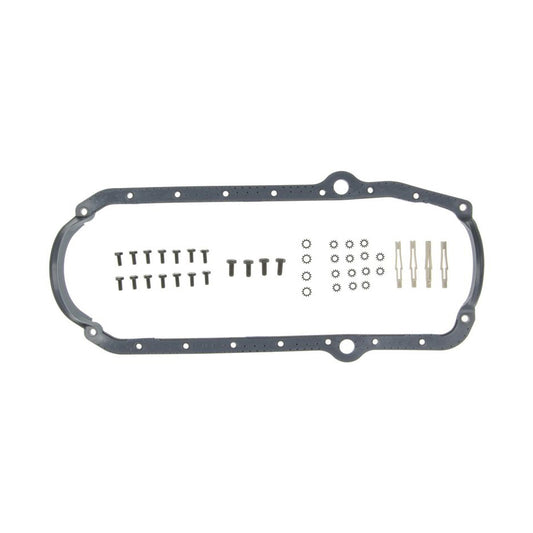 Oil Pan Gasket Set - SBC 75-79 w/Thick Frt Seal