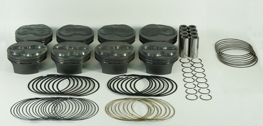 SBC PowerPak Piston Set Dome 4.185 Bore  +6.0cc