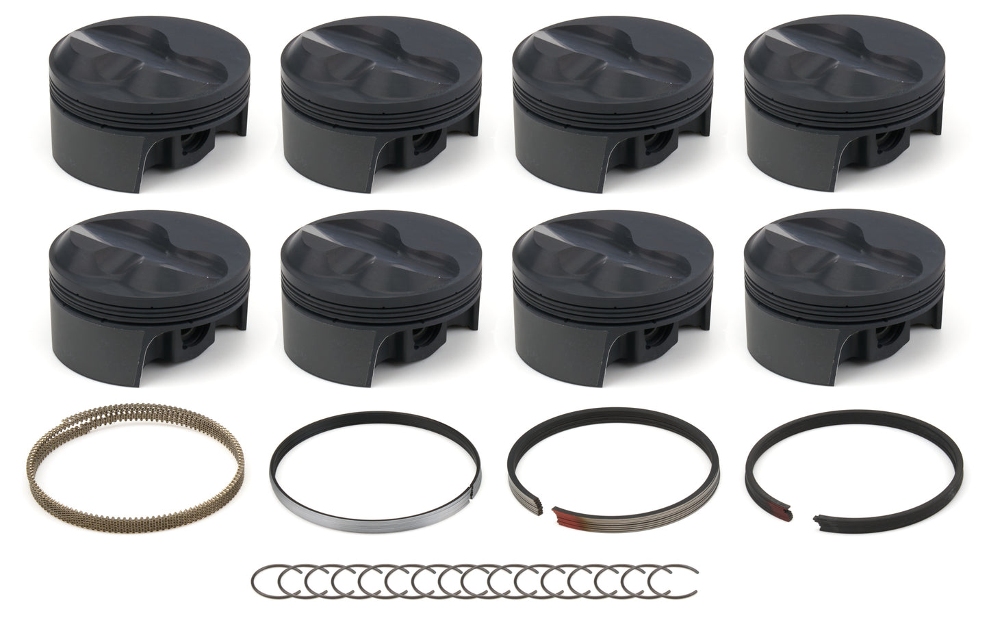 SBC Dome PowerPak Piston Set 4.145 Bore +12cc