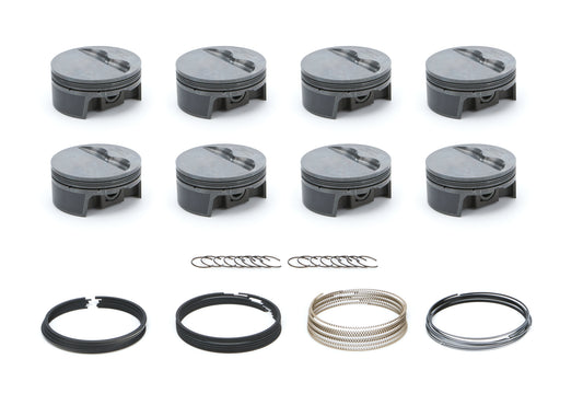 SBC FT PowerPak Piston Set 4.165 Bore  -5.0cc