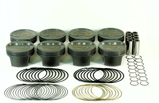 SBC PowerPak Dished Piston Set  4.040 Bore