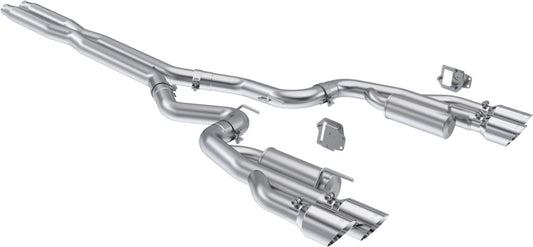 24-   Mustang 5.0L Cat Back Exhaust Aluminized