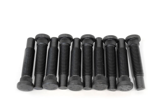 5/8in-11 x 2.5in Wheel Stud Kit .685 Knurl 10pk