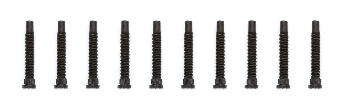 5/8in-11 x 4.0in Wheel Stud Kit .685 Knurl 10pk