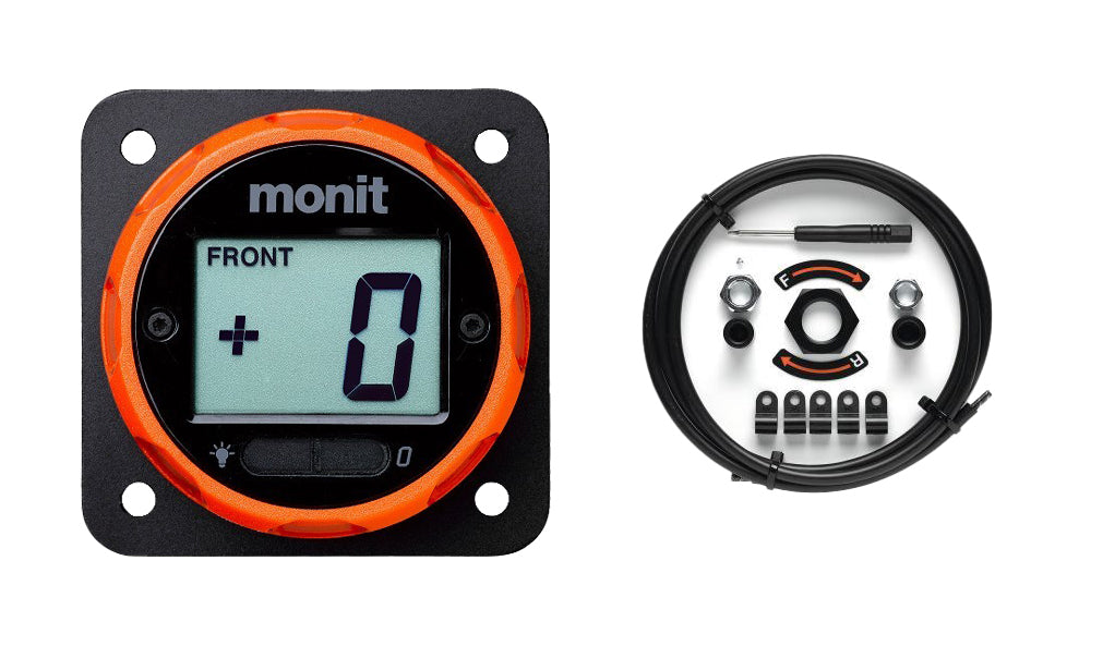 Brake Bias Adj Digital Flat Panel Mnt Orange