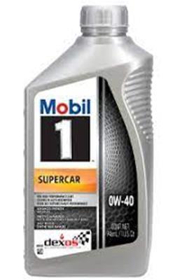 0W40 Supercar Oil Case 6 x 1 Quart