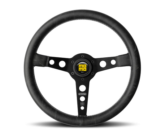 Prototipo Heritage Steer ing Wheel Leather Black