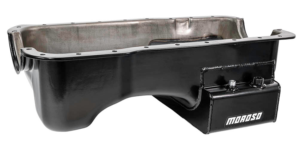 SBF 5.0L Oil Pan w/Kick- Out Sump- 7qt.