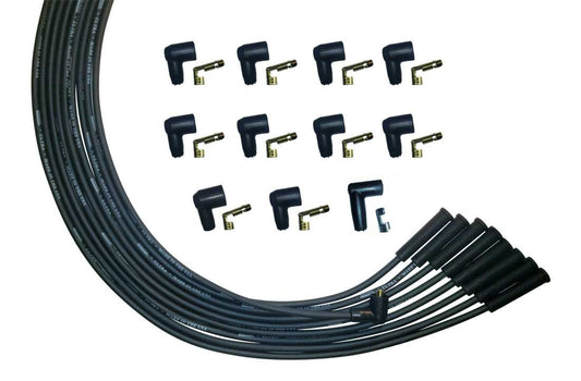 Ultra Plug Wire Set Universal V8 Black