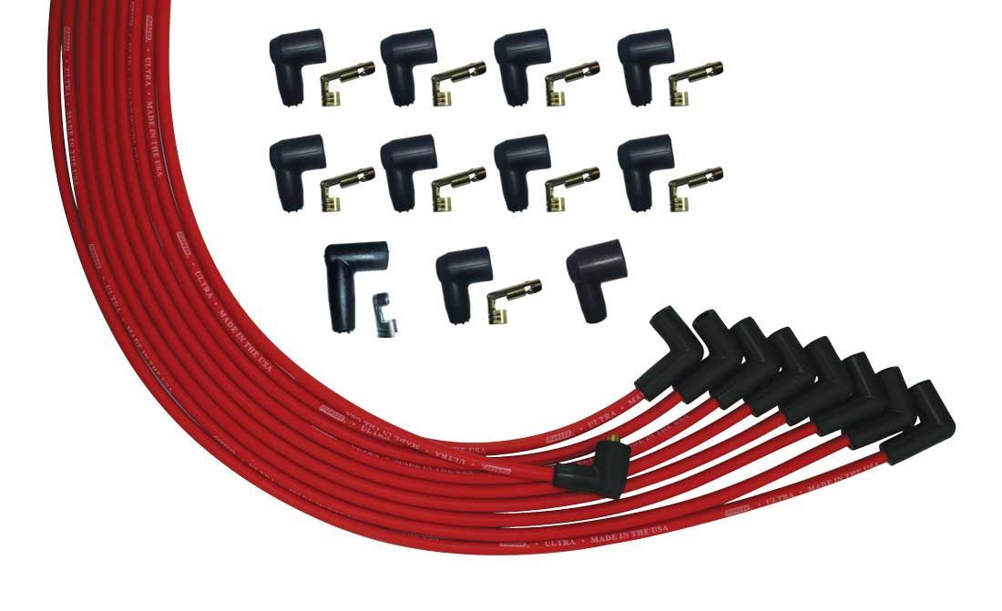Ultra Plug Wire Set Universal V8 Red