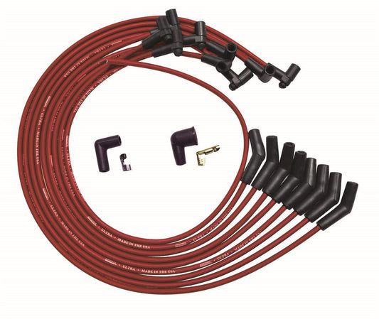 Ultra Plug Wire Set BBC Under V/C Red