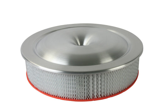 16in Alum. Air Cleaner - Low Profile 7-5/16 Neck