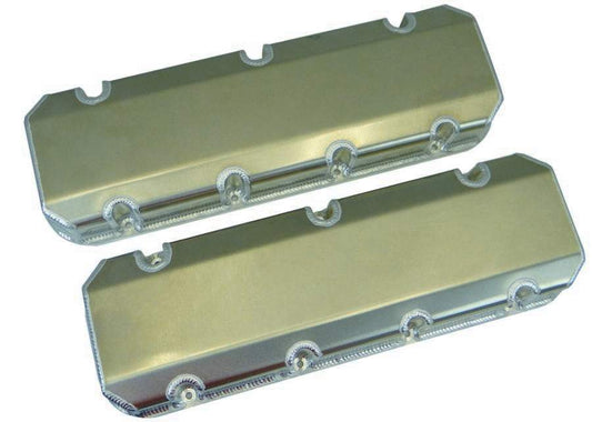 BBC Fab Alm Valve Covers w/Brodix SR20 Heads