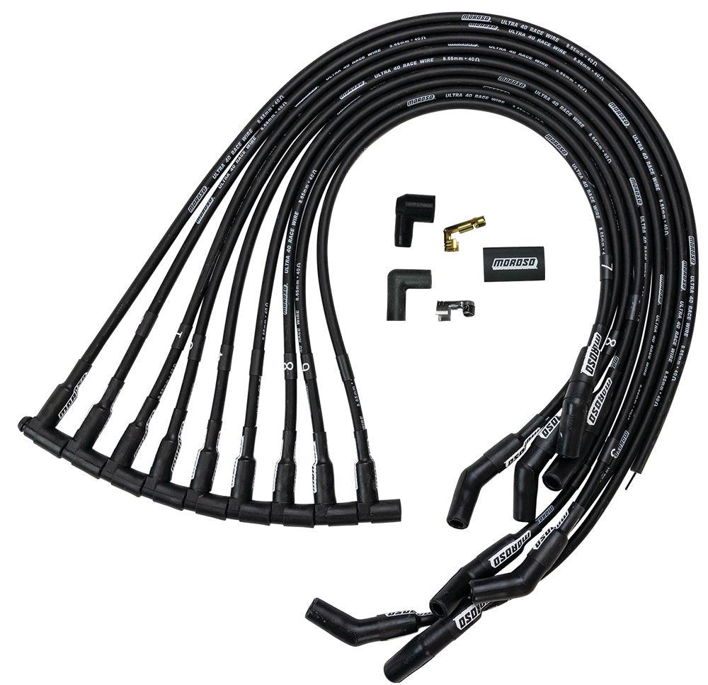 Ultra 40 Spark Plug Wire Set - BBC HEI 135-Deg